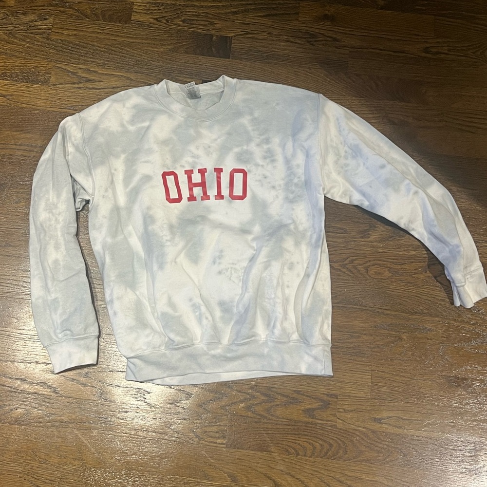 Tie Dye Ohio Crew Neck Sweatshirt